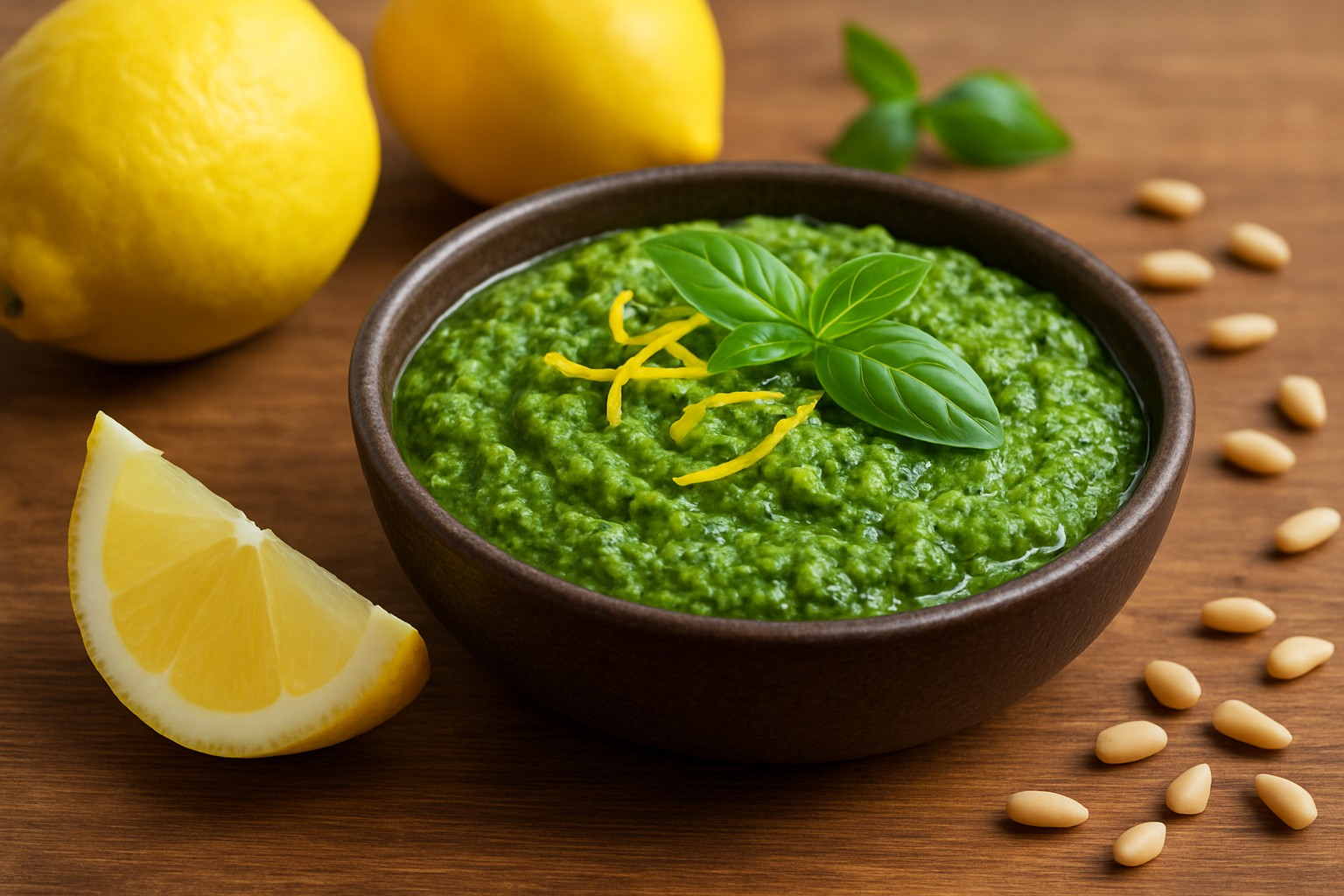 How To Use Lemon in Pesto for Fresh Flavor