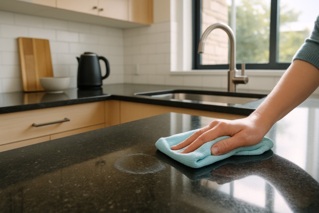 Fix Water Marks on Granite Countertops Without Damage