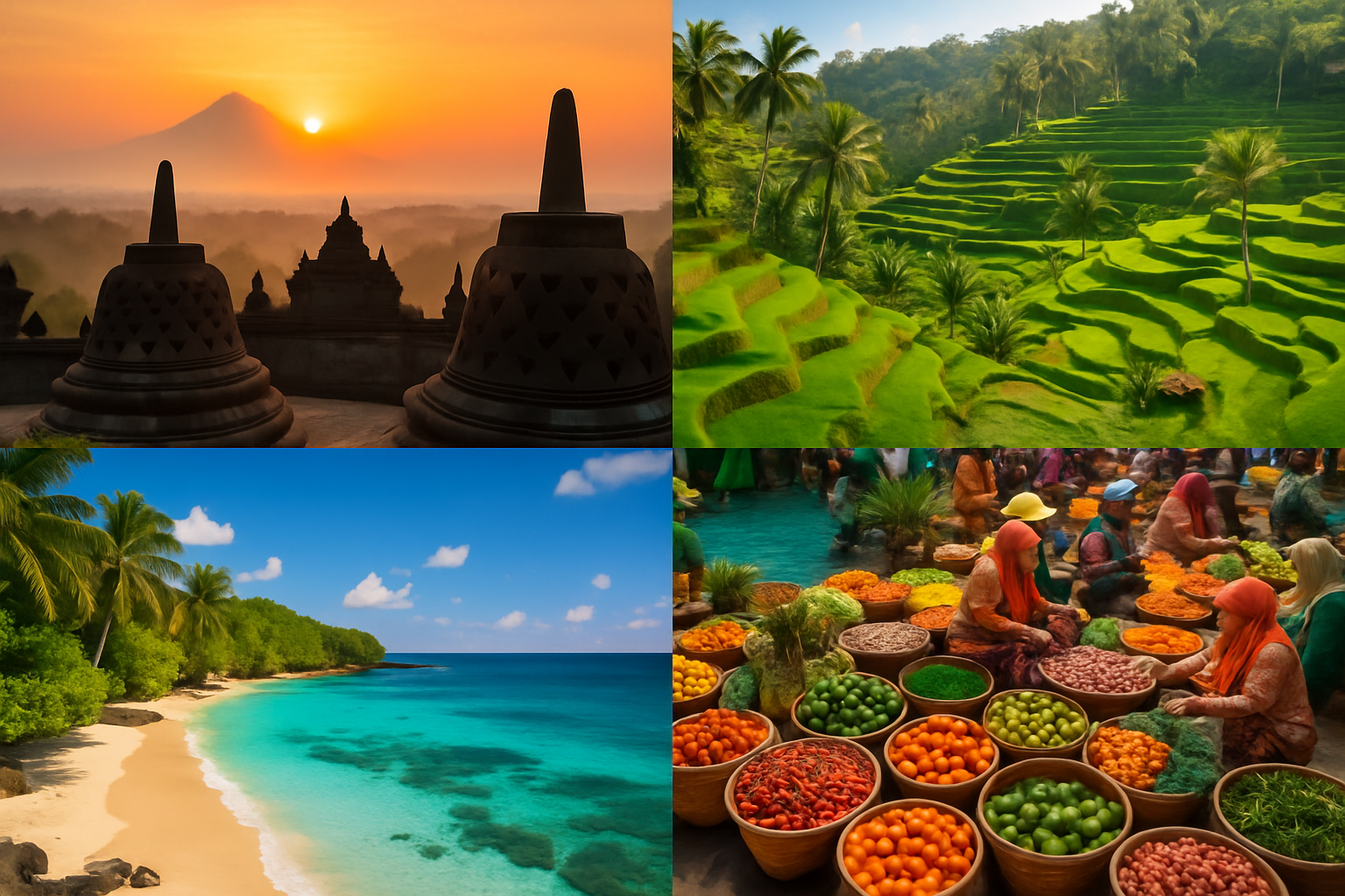 Two Week Travel Itinerary for Indonesia First-Timers