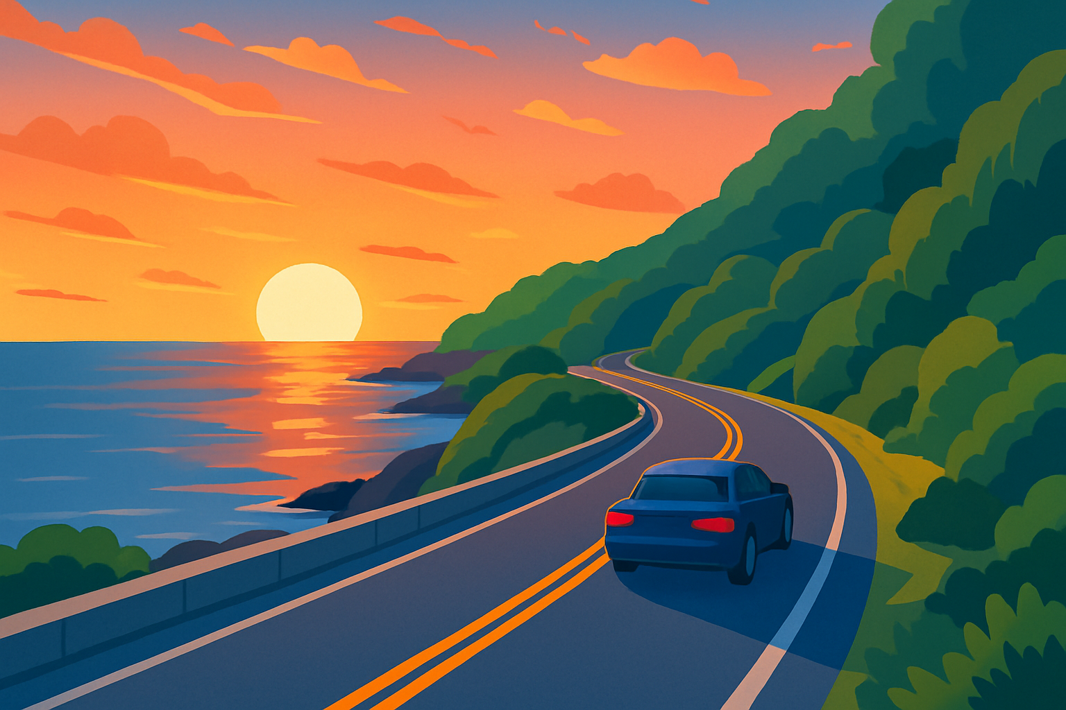 Plan Driving East Coast Trips with Scenic Stops
