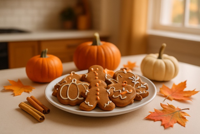 Easy Pumpkin Spice Gingerbread Cookies You Can Bake Today