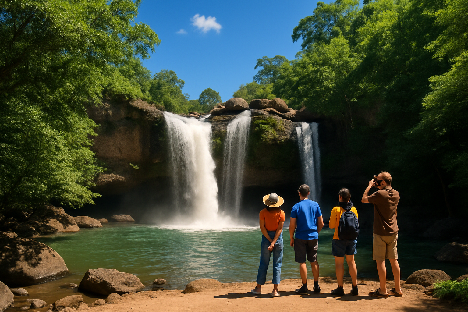 Day Trip from Bangkok to Khao Yai Including Waterfalls Visit