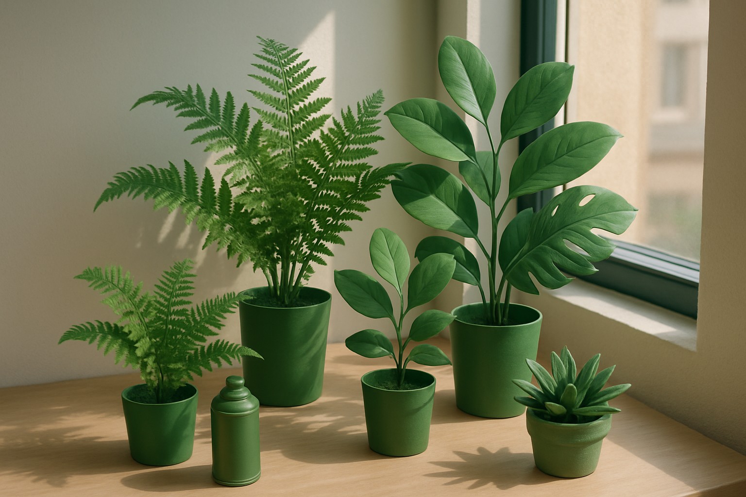 Green Spray Paint for Artificial Plants That Looks Natural