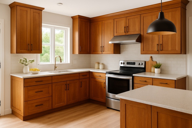 How to Refinish Cabinets with Stain for a Fresh Look