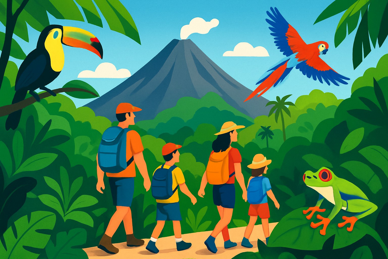 Costa Rica Family Itinerary for Two Weeks of Adventure