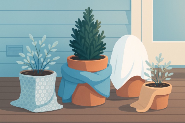 How Frost Protection for Potted Plants Saves Them From Cold