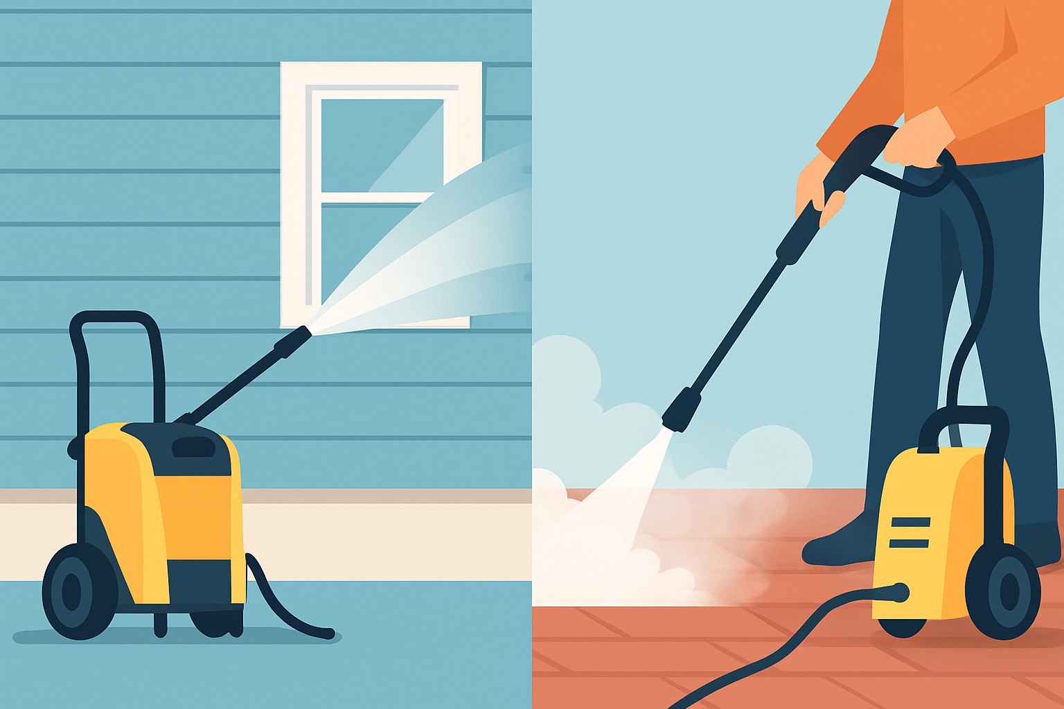 Pressure vs Power Washer - Differences That Matter for Your Home